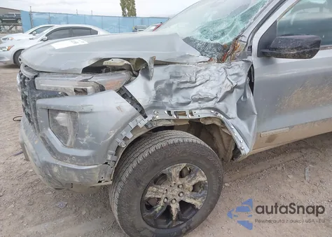 2025 GMC Canyon 4Wd Elevation from USA, damaged, VIN 1GTP2BEK1S1211624